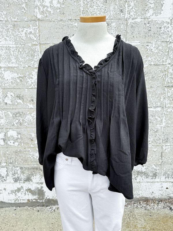 The Rowan Ruffle Blouse