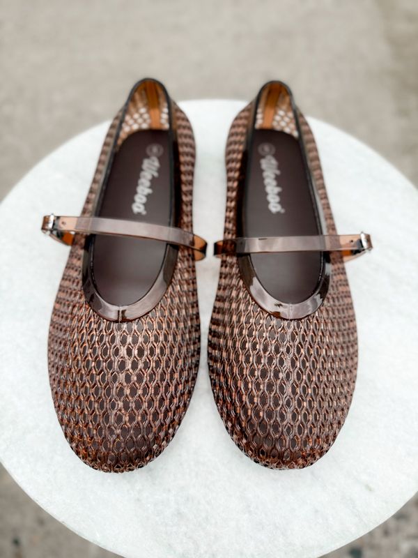 Marlowe Mesh Mary Janes