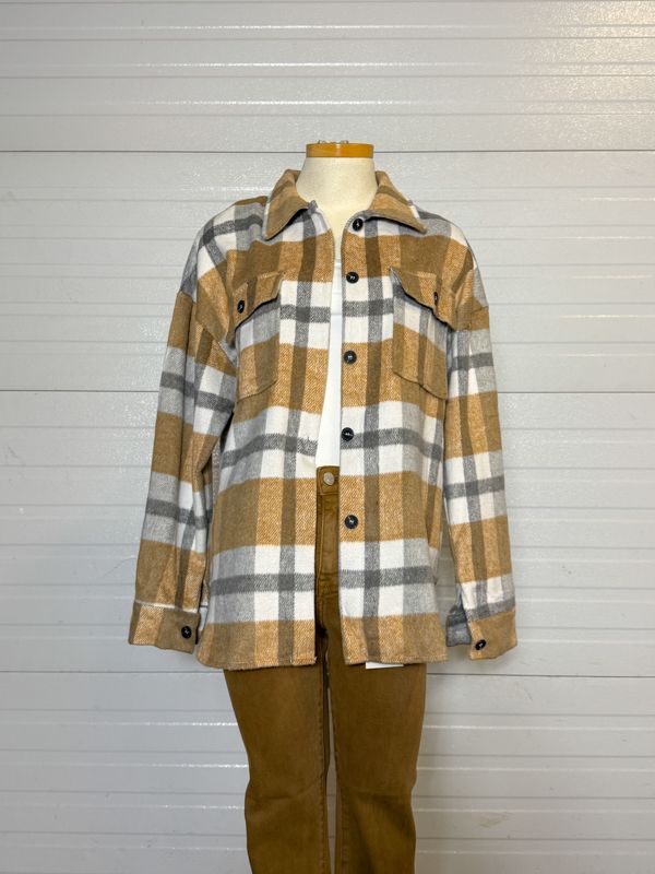 Blake plaid shacket