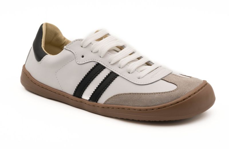 Flexinens – Deportiva barefoot blanca-negra 9026R - Adultos