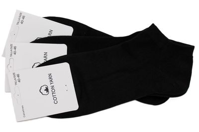 Pack calcetines tobilleros hombre Negro Pack calcetines tobilleros hombre Negro