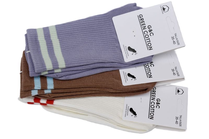 Pack calcetines altos Yoga/Pilates antideslizantes varios colores