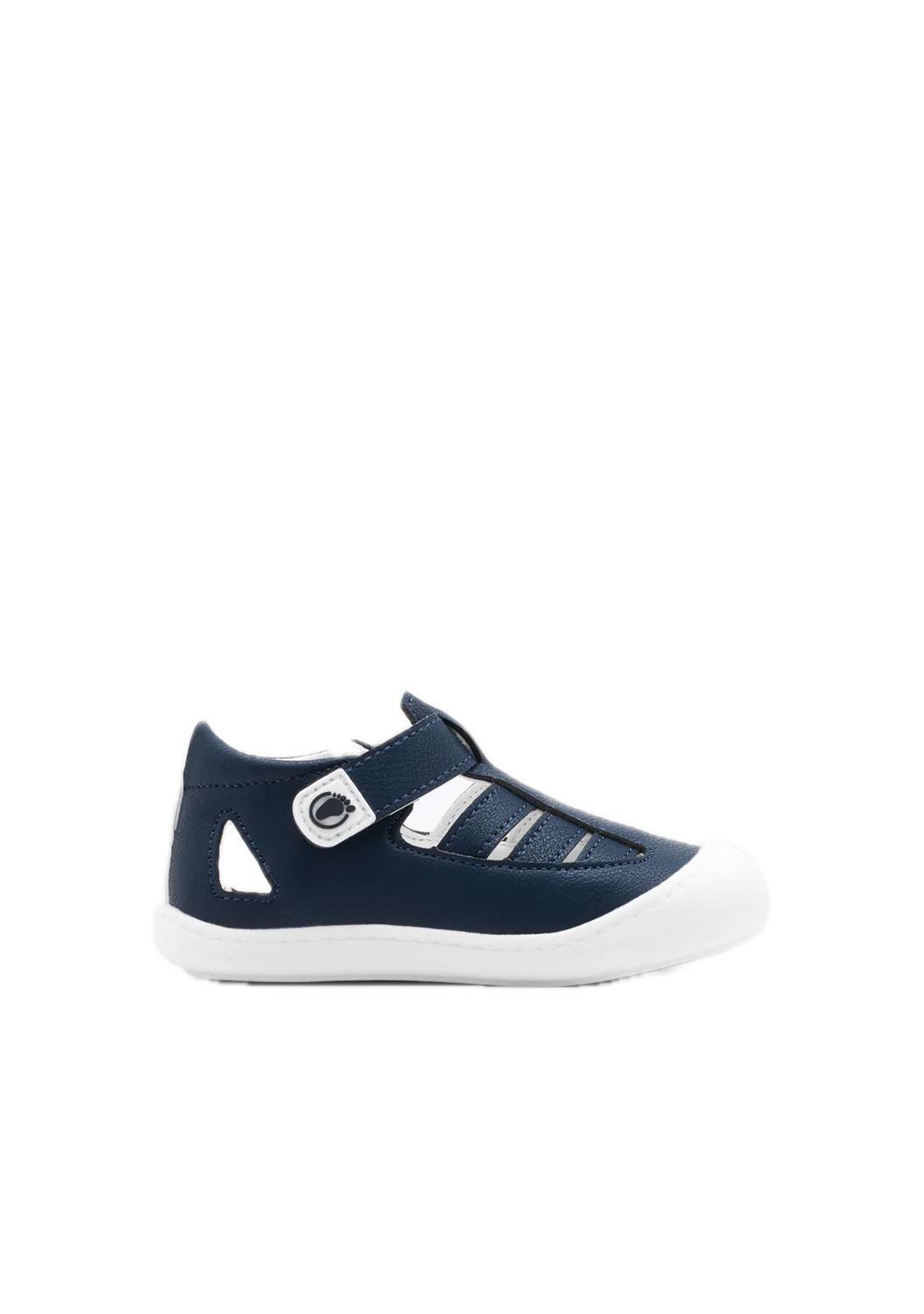 Zapatillas Tecnobaby metallized azul marino TESH505013