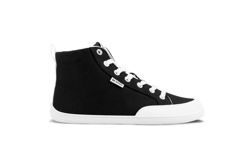 Barefoot zapatillas Be Lenka Rebound - High Top - Black & White
