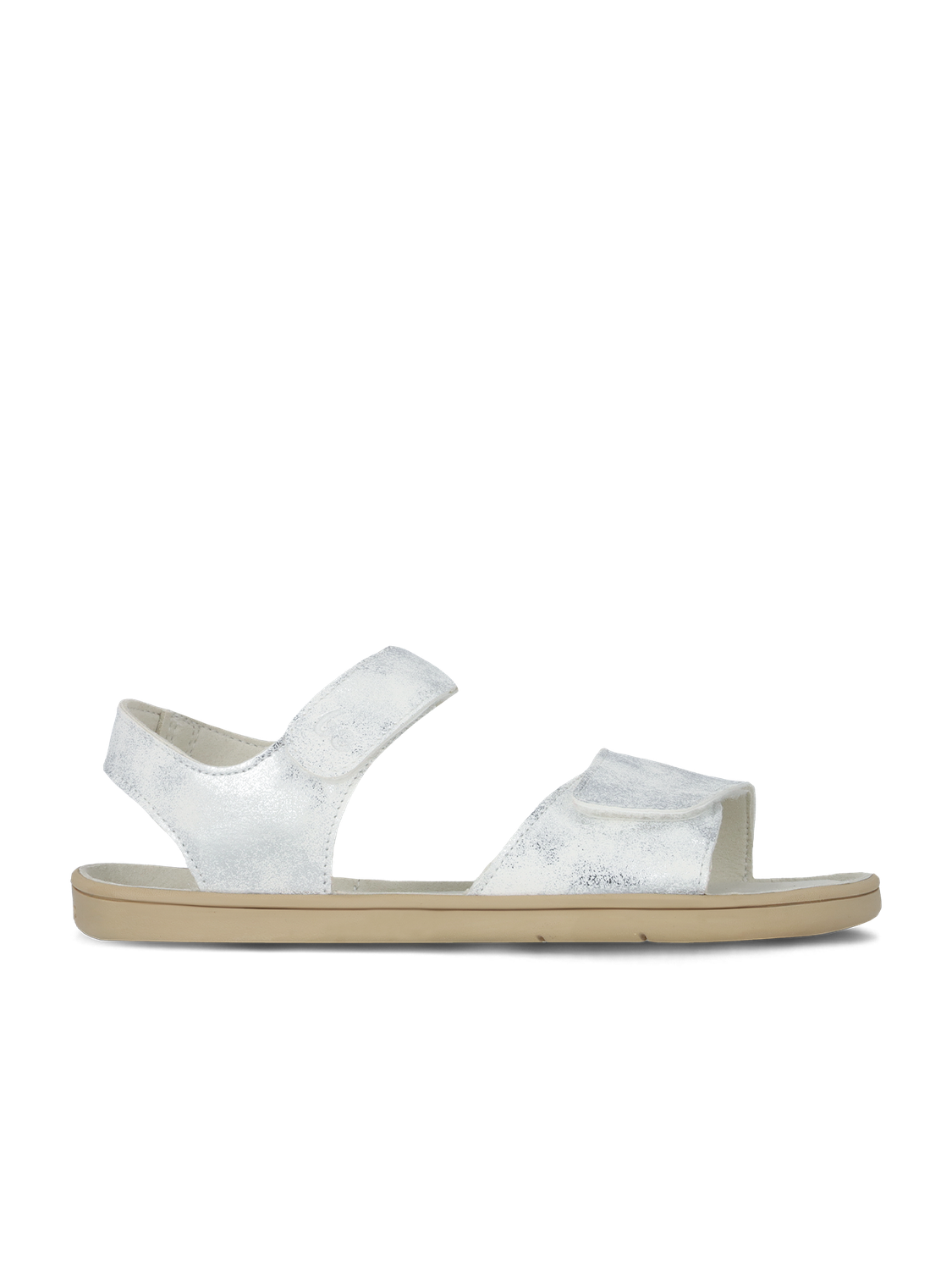Sandalias descalzas para niños Be Lenka Miami Kids - Off - White Sparkle