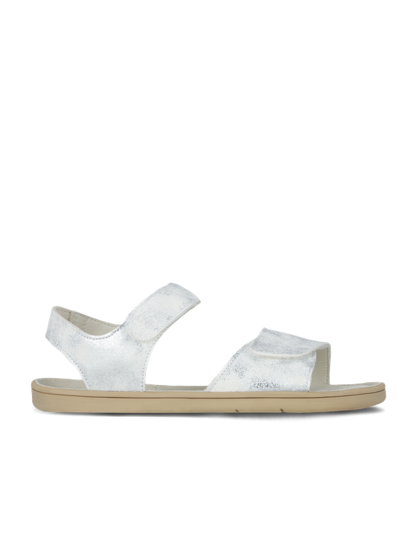 Sandalias descalzas para niños Be Lenka Miami Kids - Off - White Sparkle