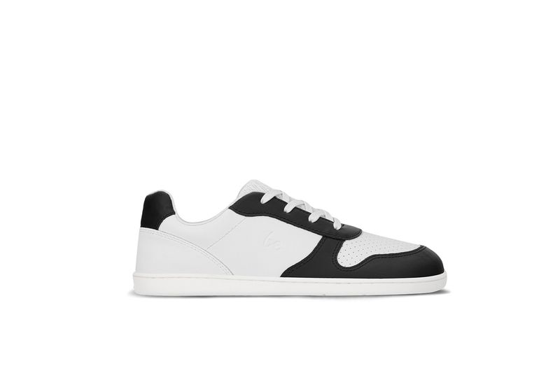 Barefoot zapatillas de niños Be Lenka Scoot Junior - White & Black