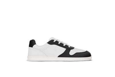 Barefoot zapatillas de niños Be Lenka Scoot Junior - White & Black