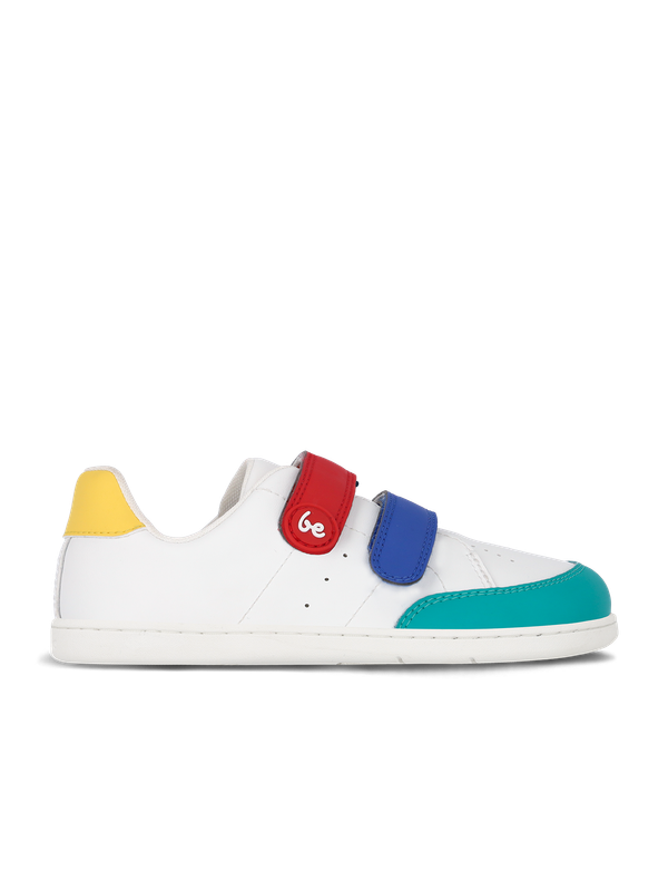 Barefoot zapatillas de niños Be Lenka Energise Kids - White & Multicolour
