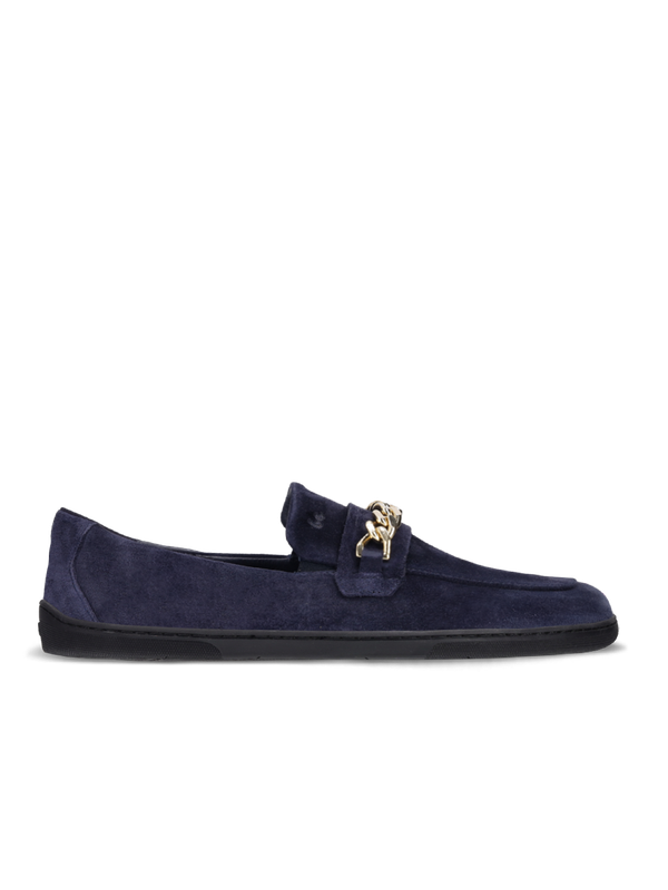 Barefoot Mocasines Be Lenka Prestage - Navy & Gold