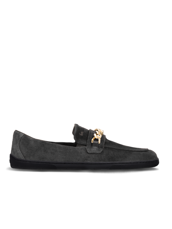 Barefoot Mocasines Be Lenka Prestage - Dark Brown & Gold