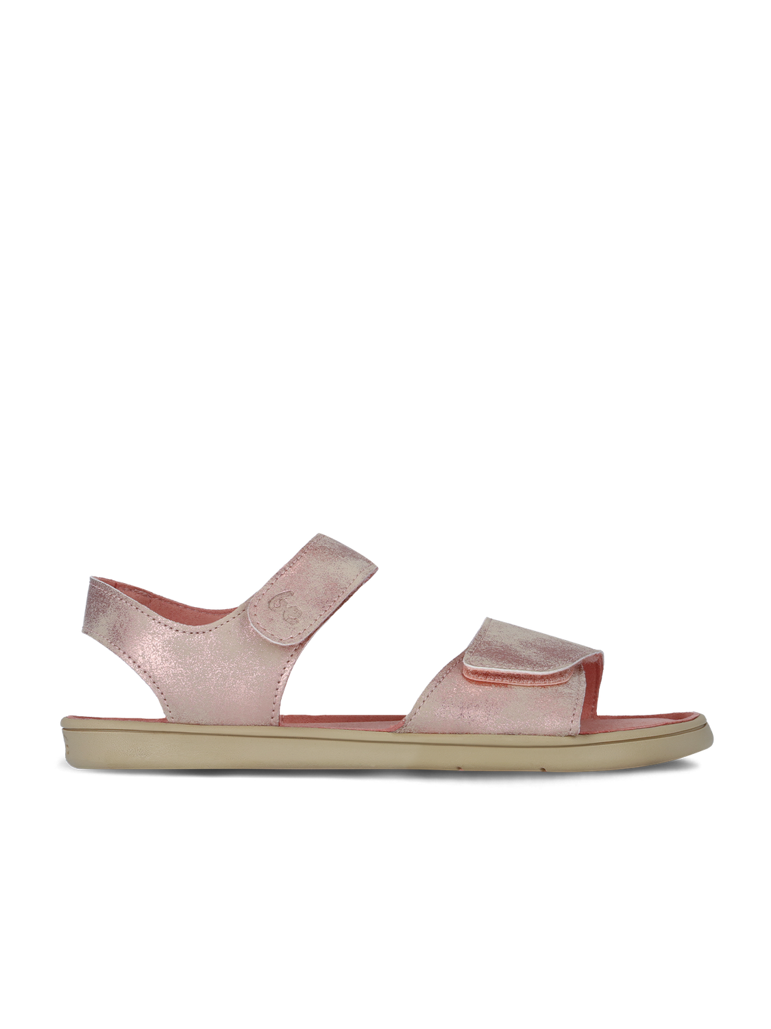 Sandalias descalzas para niños Be Lenka Miami Junior - Coral Sparkle
