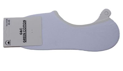Pack calcetines pinky blanco hombre/Mujer