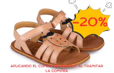 Chetto 1125015 Sandalia mariquita rosa
