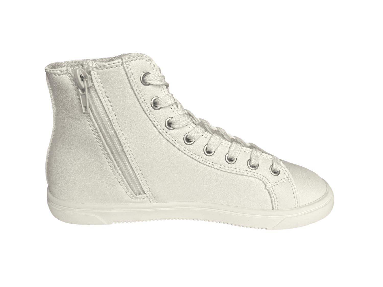 Zapatillas altas respetuosas B&W goflex blancas BJSH401001