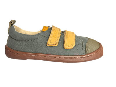 Zapatilla Junior Flexinens Bosque Mostaza 9000-R