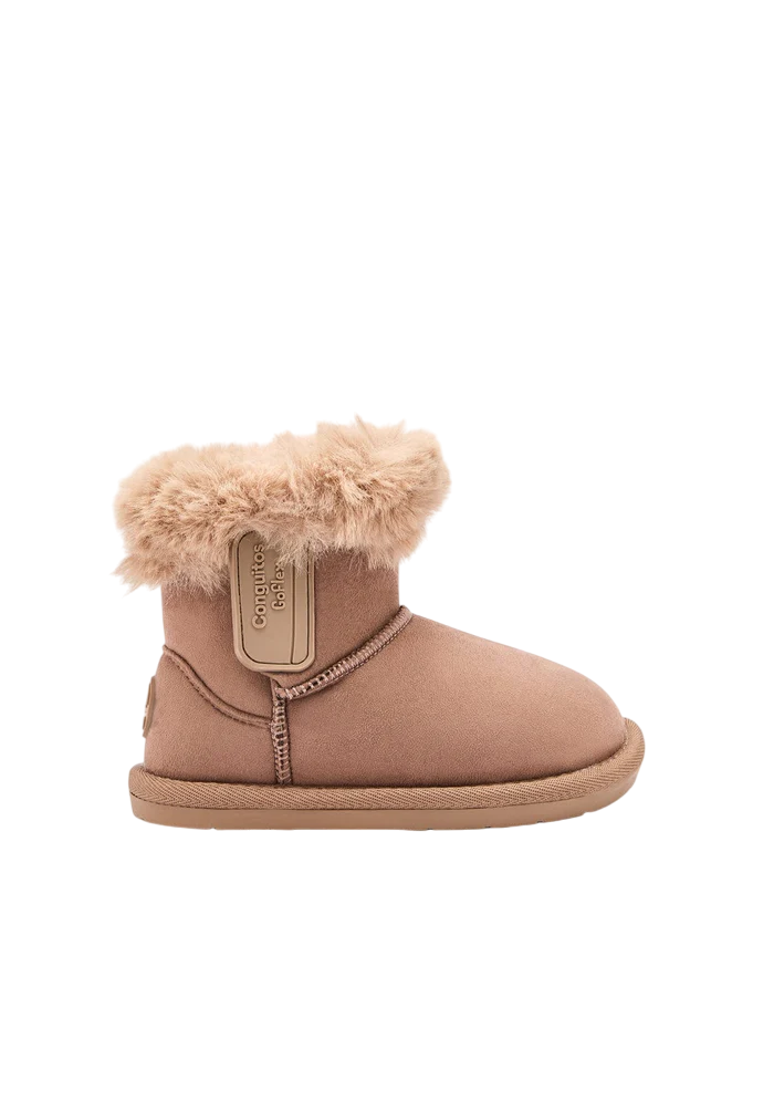 Botas Conguitos Australianas Water Repellent Pelo Goflex Beige COSH327003