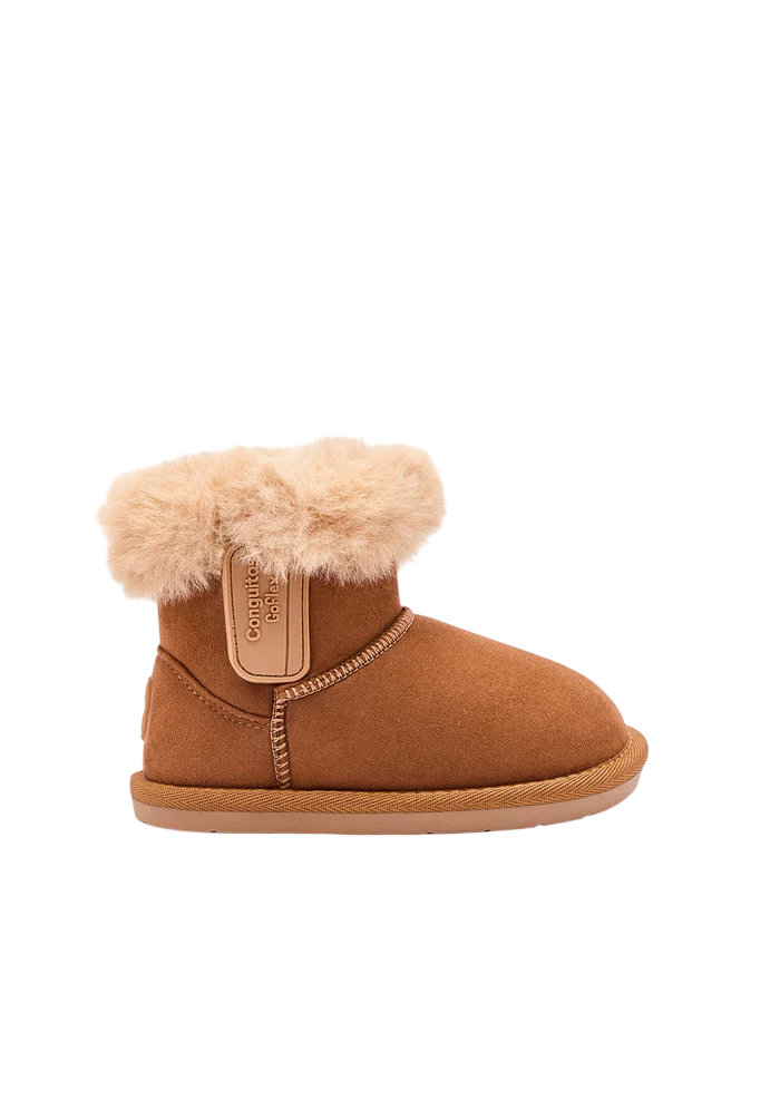 Botas Conguitos Australianas Water Repellent Pelo Goflex Marrón COSH327003