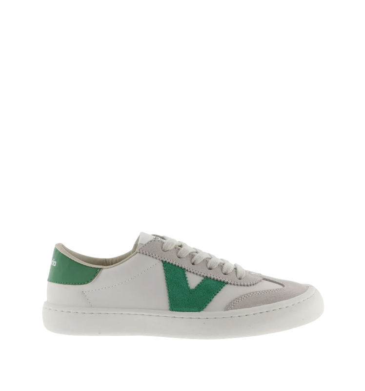 Victoria Olmo verde efecto piel & serraje 1186100