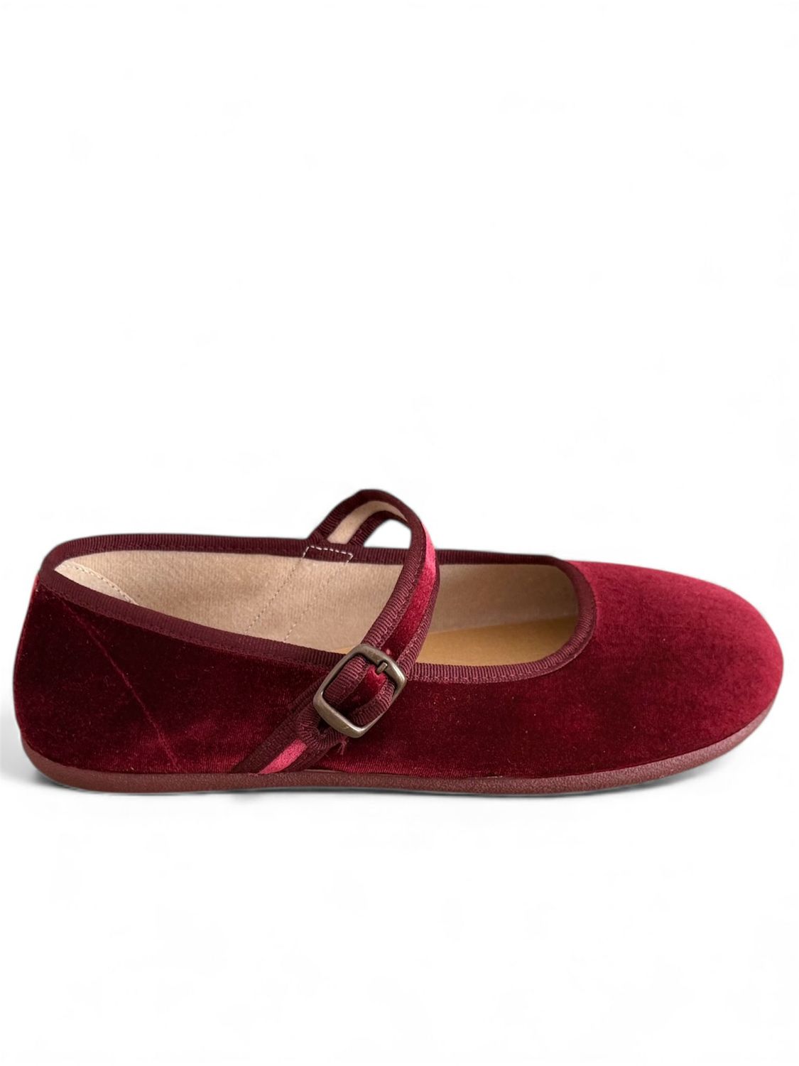 Merceditas mujer Batilas XL07/051 Terciopelo Burdeos Merceditas mujer Batilas XL07/051 Terciopelo Burdeos