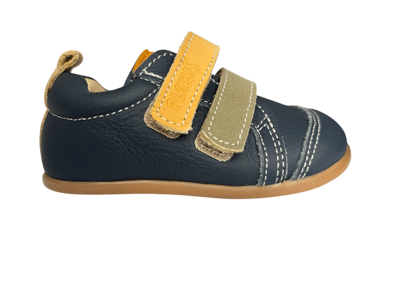 Zapatilla infantil Flexinens Marino Kakhi 0152-H
