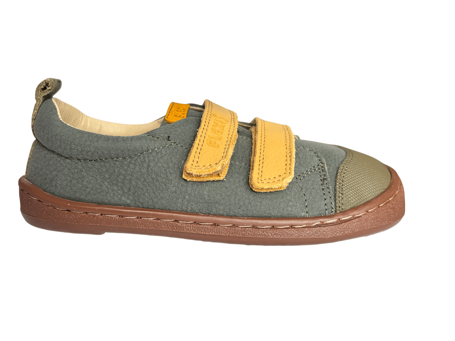 Zapatilla Junior Flexinens Bosque Mostaza 9000-R Zapatilla Junior Flexinens Bosque Mostaza 9000-R