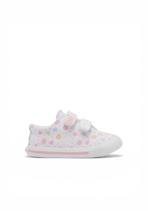 Tecnobaby Zapatillas Barefoot Lona Corazones Multi TESH517007