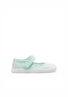 Conguitos Merceditas Barefoot Lona Verde Goflex COSH335001