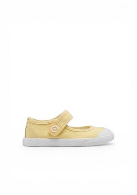 Conguitos Merceditas Barefoot Lona Amarilla Goflex COSH335001