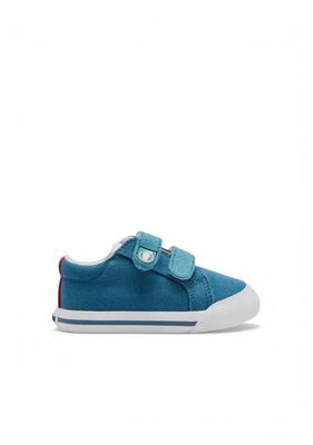 Tecnobaby Zapatillas Bebé Barefoot Lona Azul TESH517005 Tecnobaby Zapatillas Bebé Barefoot Lona Azul TESH517005