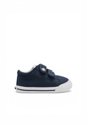 Tecnobaby Zapatillas Bebé Barefoot Lona Azul Marino TESH517004
