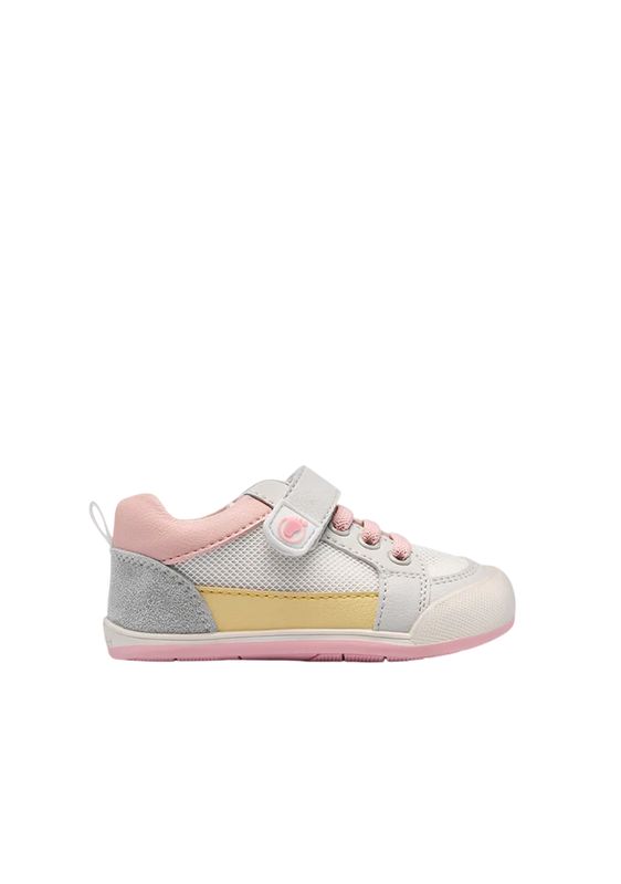Tecnobaby Zapatillas Casual Barefoot Malla Rosas TESH516012