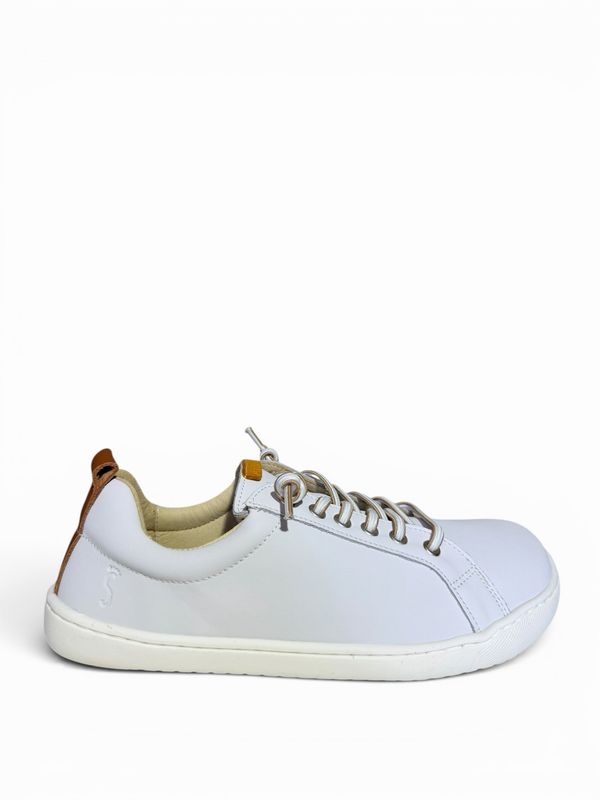 Flexinens – Deportiva barefoot blanca-CARAMEL S-8411-X