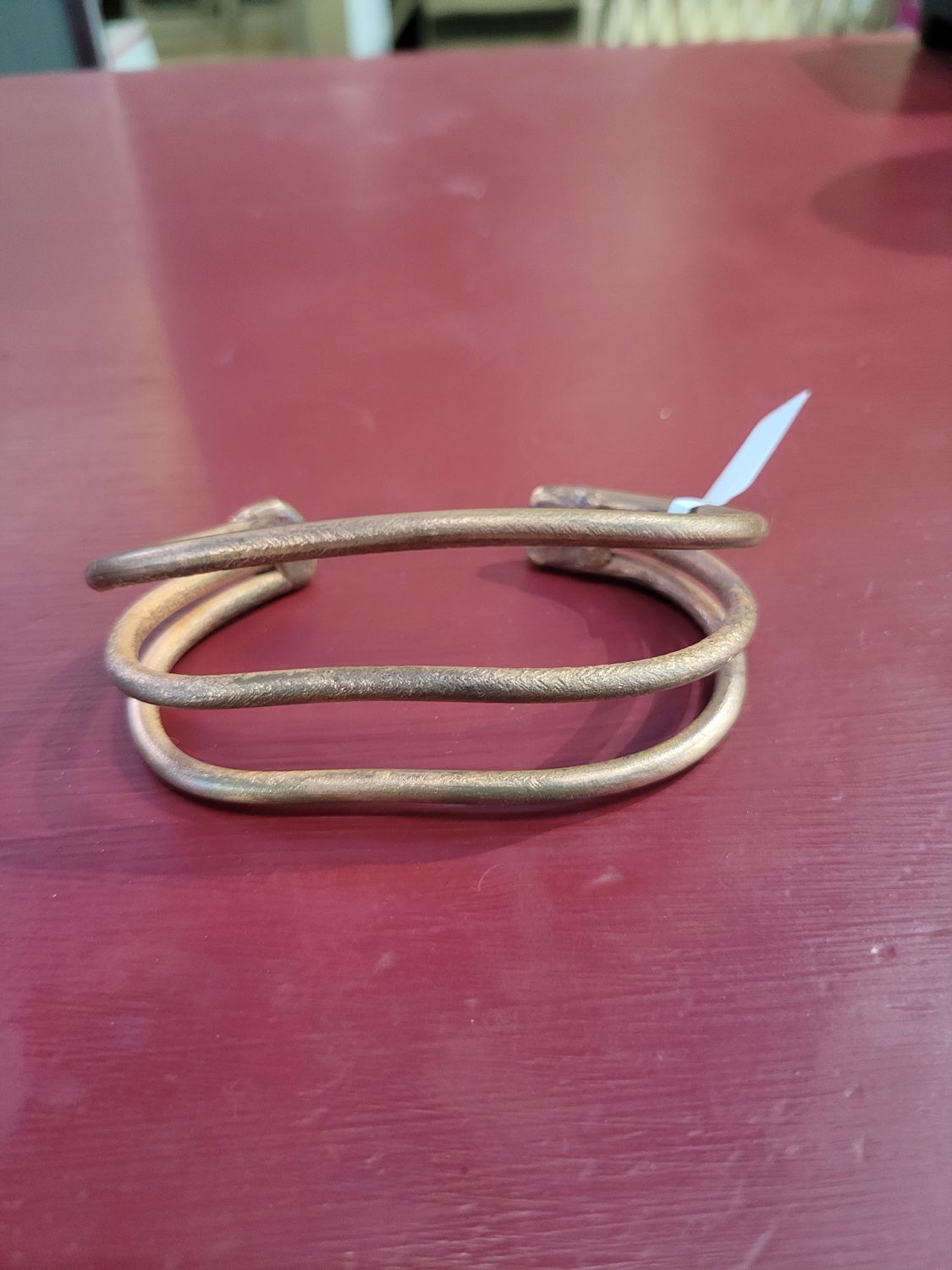 plain copper bracelet &quot;three wires&quot;