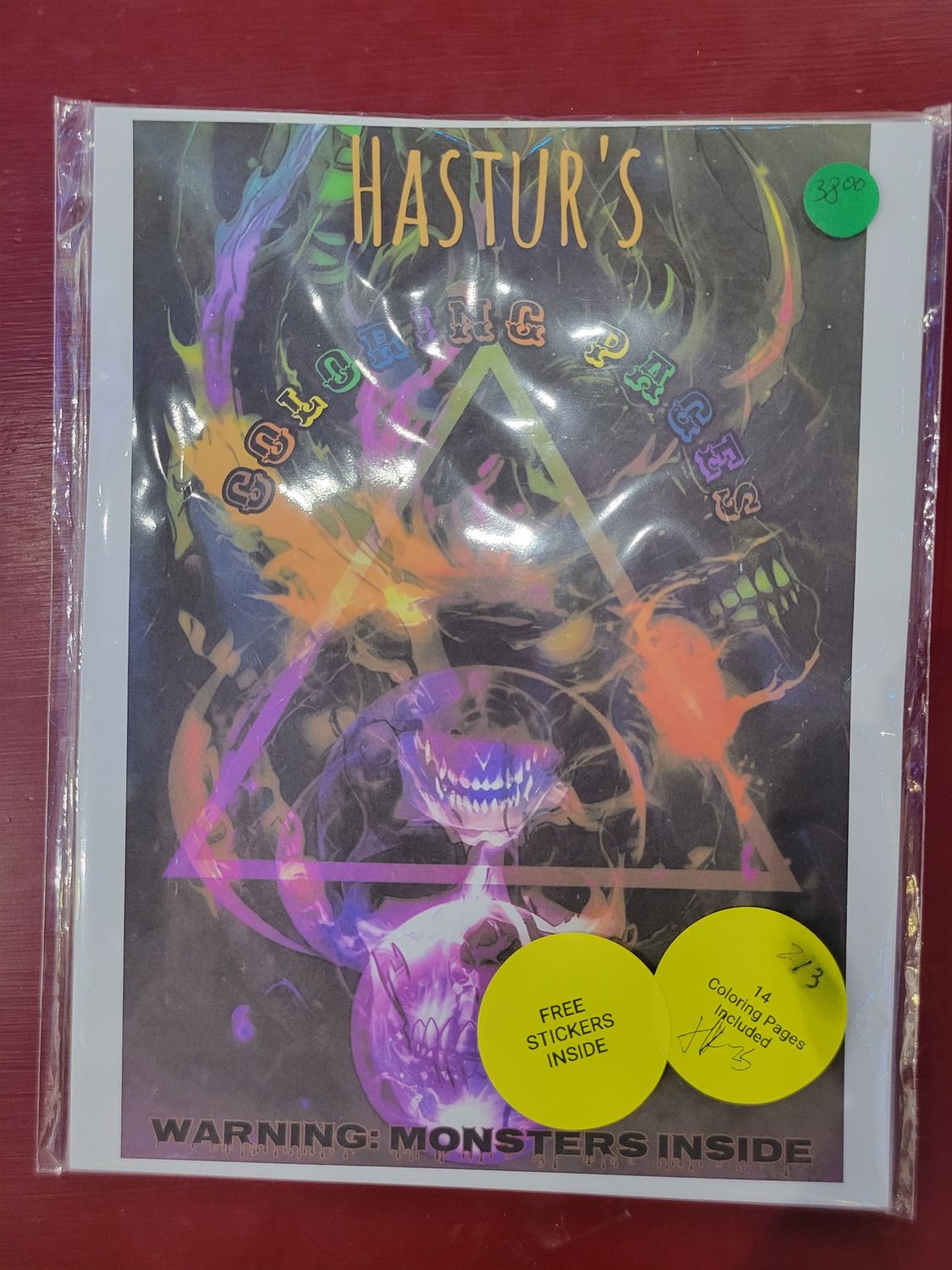 Coloring book  1 signed copy