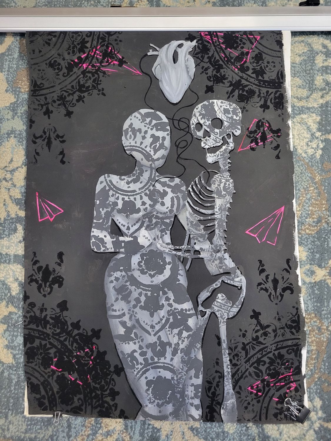 Skeleton couple