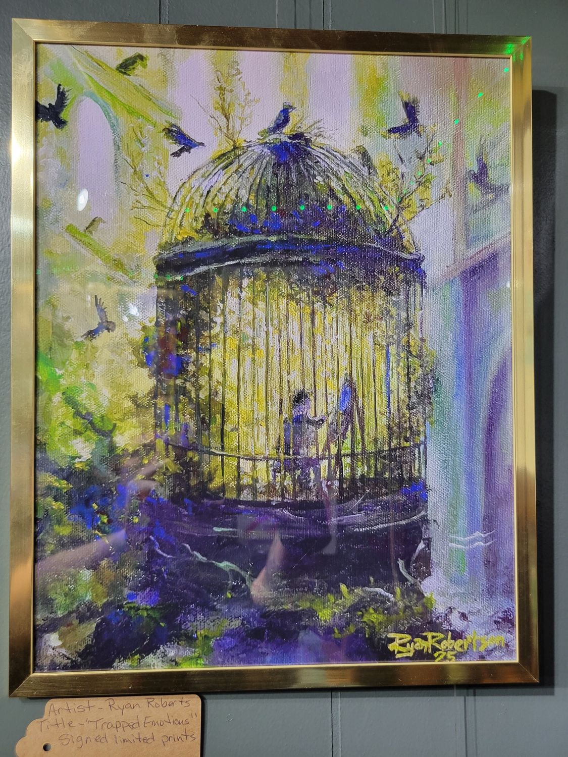 Trapped emotion print