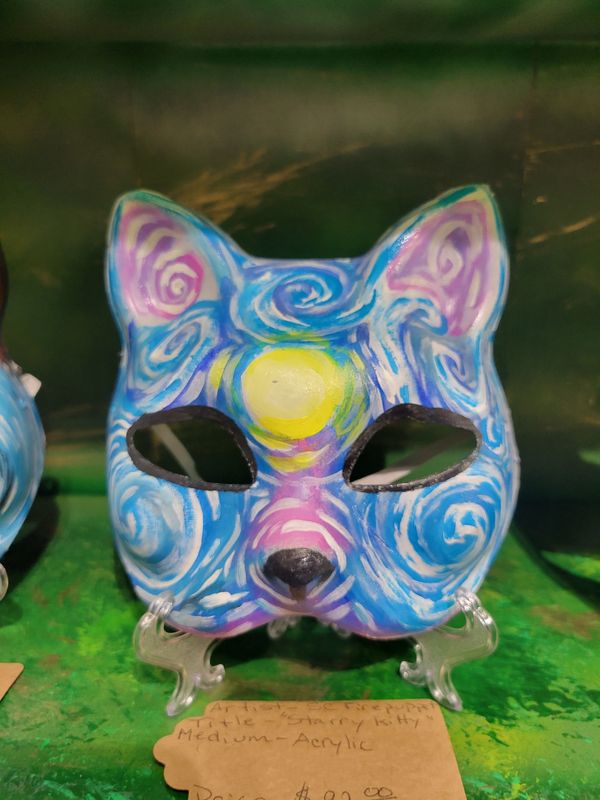 Starry Cat mask