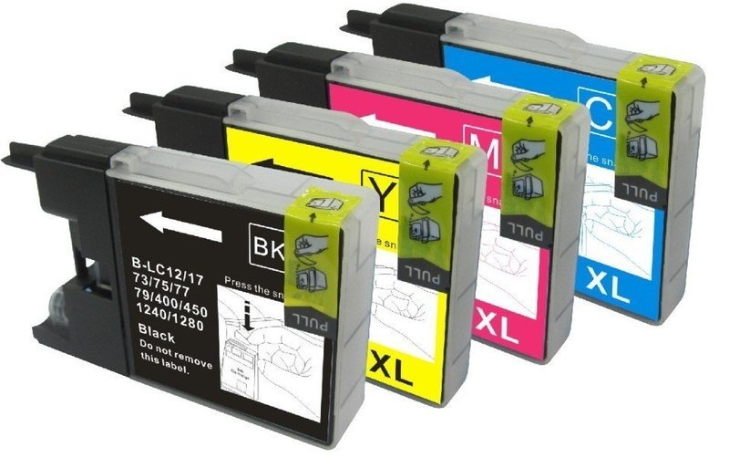 PACK LC1240/1280 4pcs (BK+C+M+Y)