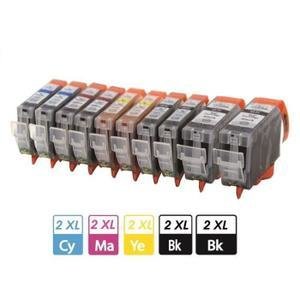 PACK 525/526 10pcs (2BK+2BK+2C+2M+2Y)