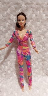 Hot Skatin Athletic Gymnast Barbie Jumpsuit