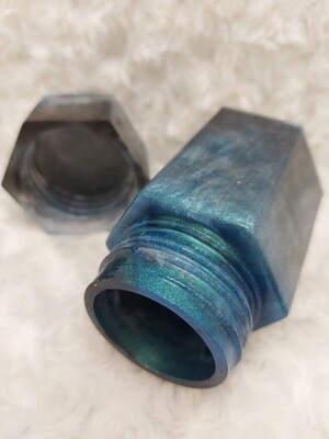 420 Herb Plant Snuff Jar - Epoxy Resin