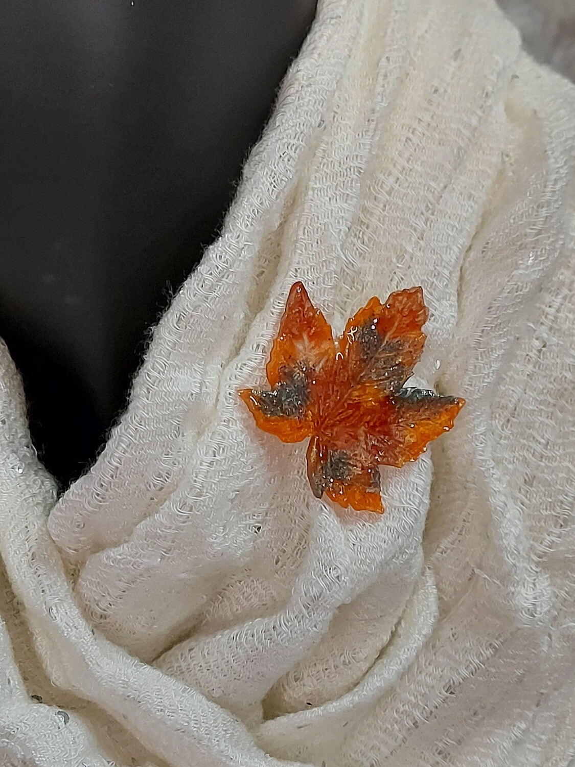Autumn Canadian Maple Leaf - Epoxy Resin