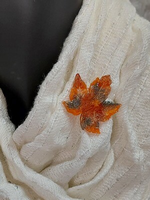 Autumn Canadian Maple Leaf - Epoxy Resin