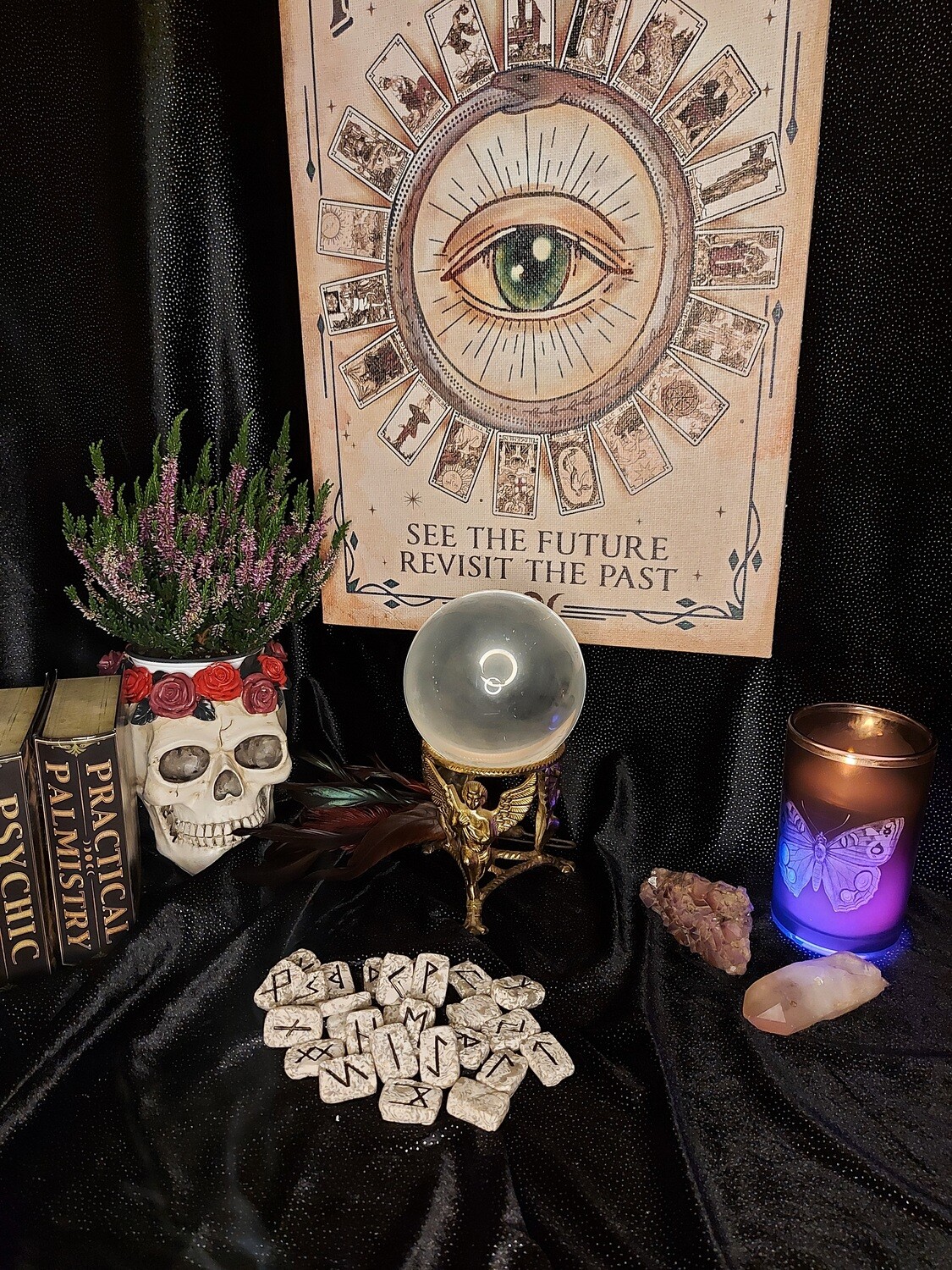 Elder Futhark Runes Set - Polymer Clay