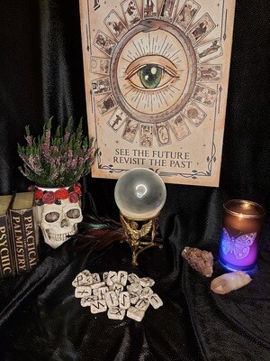 Elder Futhark Runes Set - Polymer Clay