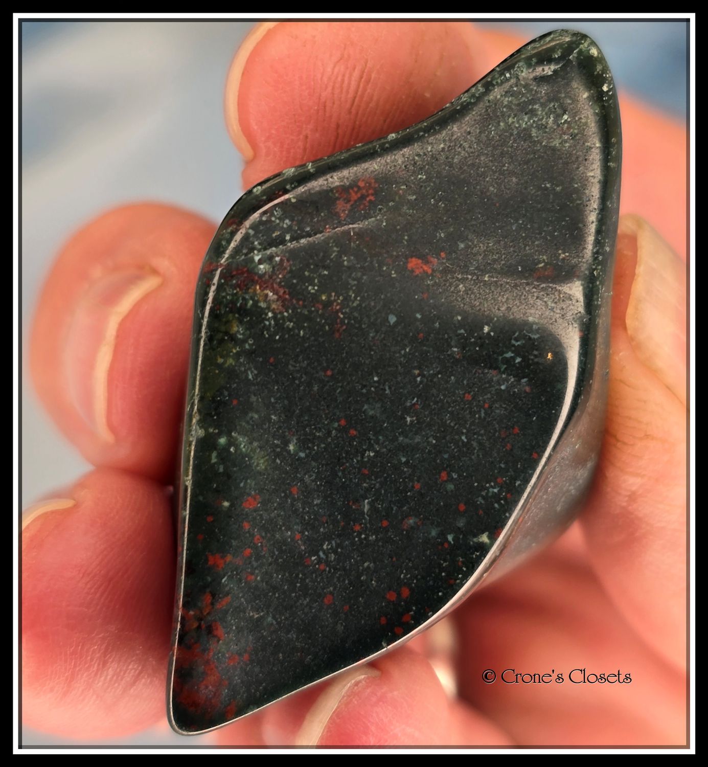 Tumbled Madagascar Bloodstone - * Genuine *