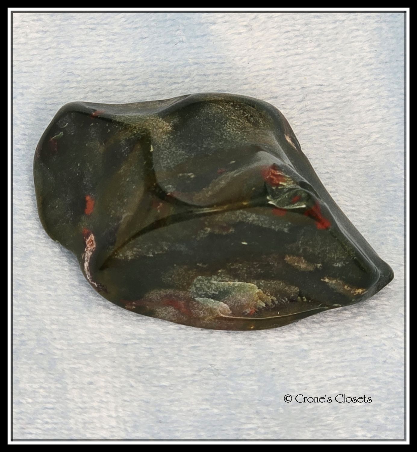 Tumbled Madagascar Bloodstone - * Genuine *