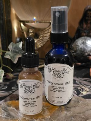 Magnesium oil spray