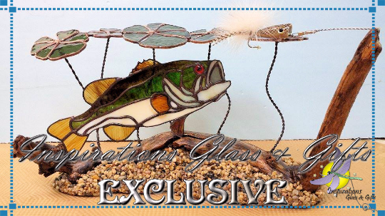 3D Freestanding Large Mouth Bass